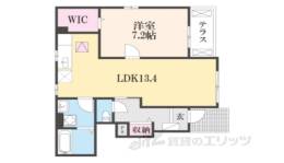 コーポ勢多七番館間取り図面