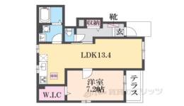 コーポ勢多七番館間取り図面