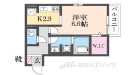 セジュール・ユイット西岩田間取り図面