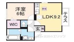 第６ウエスタンハイツ間取り図面