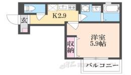 ＡＬＥＧＲＩＡ東花園間取り図面