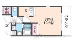 マンション桃間取り図面
