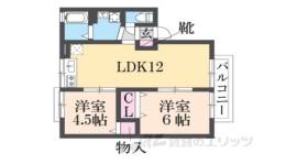 アネーバ大和Ａ棟間取り図面