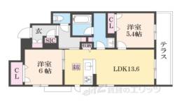 シャーメゾン　シャルム本町間取り図面