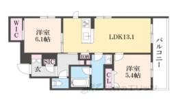 シャーメゾン　シャルム本町間取り図面