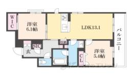 シャーメゾン　シャルム本町間取り図面