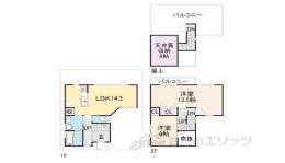 貸家間取り図面