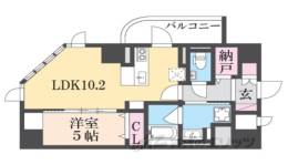プレミアム菱屋西間取り図面