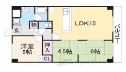 グランドール杉ノ木間取り図面