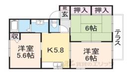 ボヌールＢ棟間取り図面