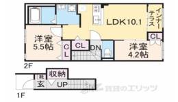 コンフォート三雲間取り図面