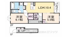 ベルソレイユ１間取り図面