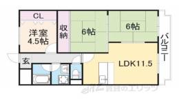 グランドールＫ間取り図面