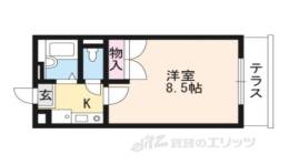 レオパレスジュネス間取り図面
