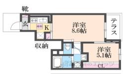 クレメント中野間取り図面