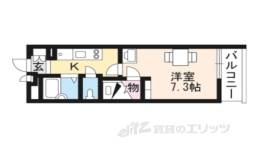 レオパレスメゾンドＭ　２間取り図面