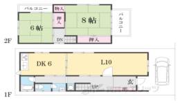 貸家間取り図面