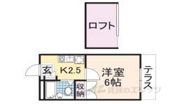 大和高田第２３マンション間取り図面