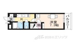 レオパレス彦根後三条間取り図面