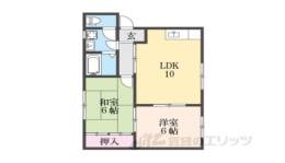 コーポリバーアップ間取り図面