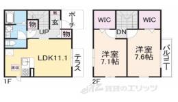 ウィンベル高倉Ｂ棟間取り図面