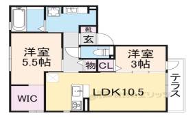ラフィーネ徳庵間取り図面