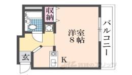 五位堂片岡マンション間取り図面