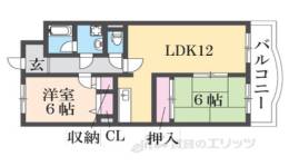 フローリッシュ北田間取り図面