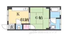 真如堂マンション間取り図面