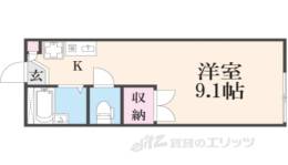 レオパレスレジデンス新石切間取り図面