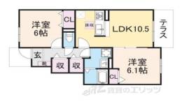 アルカディア間取り図面