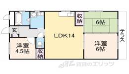 第二コーポ松川間取り図面