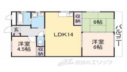 第二コーポ松川間取り図面