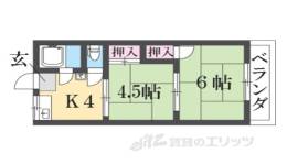 奥野ハイツ間取り図面