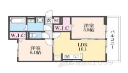 ＤーＲＯＯＭ一乗寺間取り図面