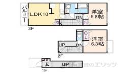 メゾンソレイユ間取り図面