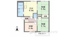コスモハイツ弐番館間取り図面
