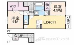 当麻寺ＭＫコート１間取り図面