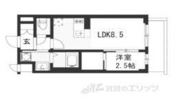 ソルテラス京都東寺HOMARE間取り図面