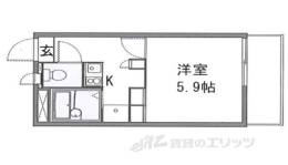 レオパレスソレイユ２間取り図面