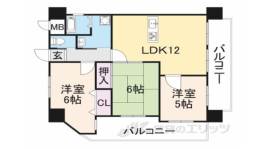 クレール郡山筒井間取り図面
