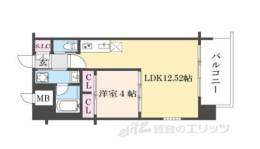プレジオ八戸ノ里間取り図面