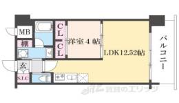 プレジオ八戸ノ里間取り図面