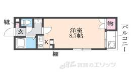 ハイツＭＩＳＨＩＭＡ間取り図面