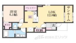 イロンデル１間取り図面