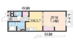 プレシャス　１間取り図面
