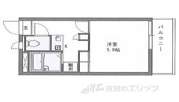レオパレスシャトー花園間取り図面