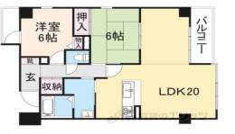 ラポール２間取り図面