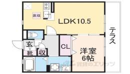 ドゥ・リュエルＡ間取り図面