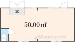 角前様貸店舗間取り図面